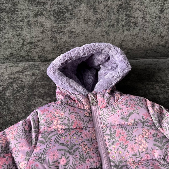 NWT Jessica Simpson Lavender Floral Coat - Picture 2 of 11